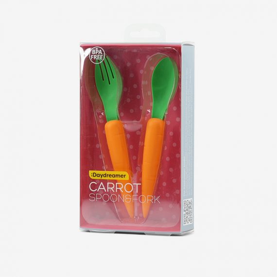 carrot spoon & fork packaging